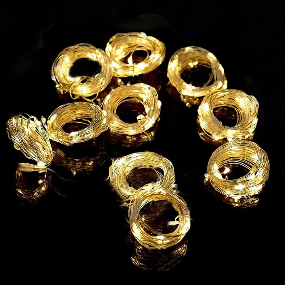 300 Luces LED De Cortina De Hadas De 9.8 X 9.8 Pies Con Control Remoto